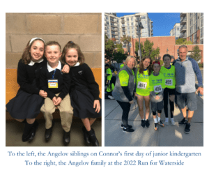 Angelov family in 2017 and 2023.